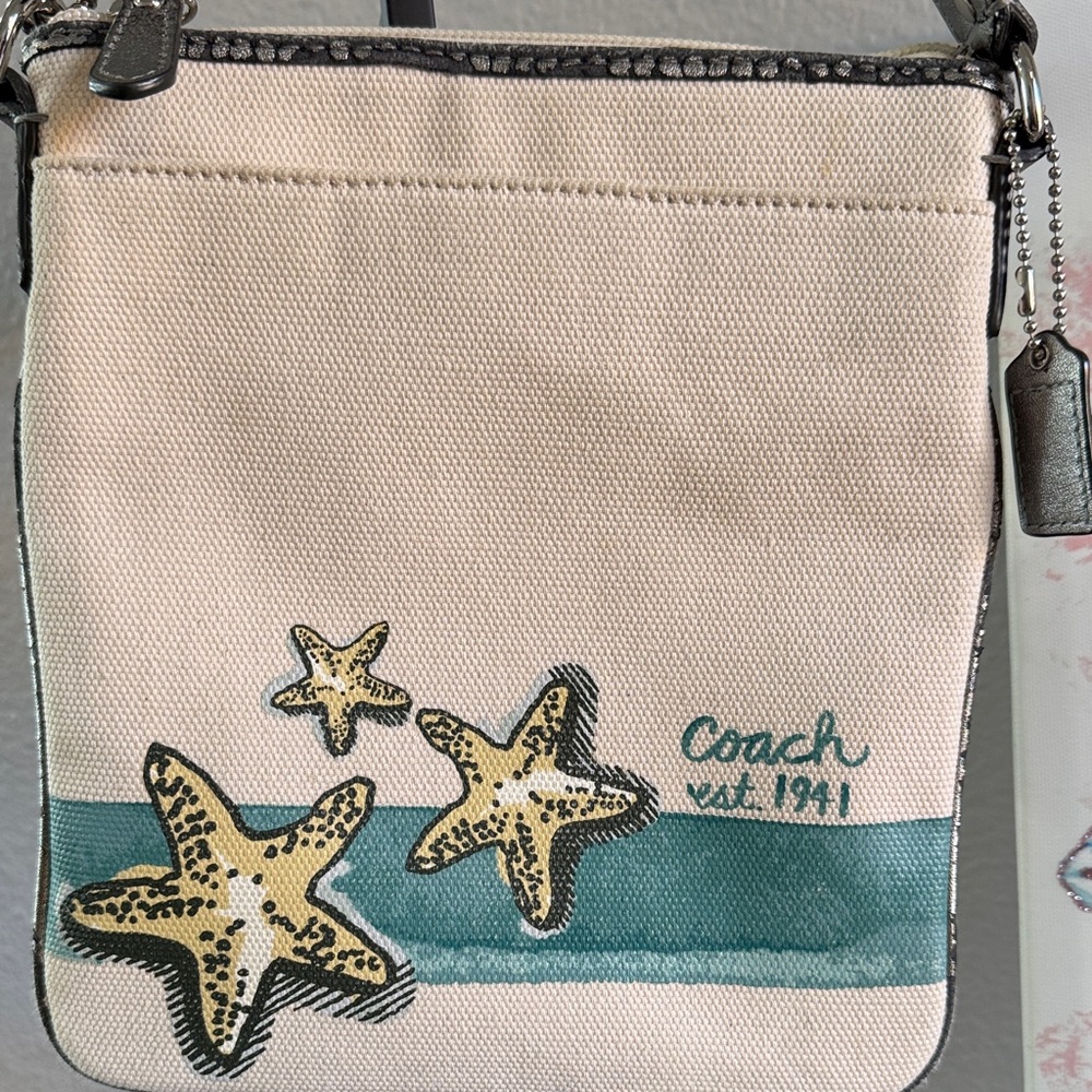 Coach Limited Edition Starfish Embellished Crossbody Bag - Picture 2 of 8